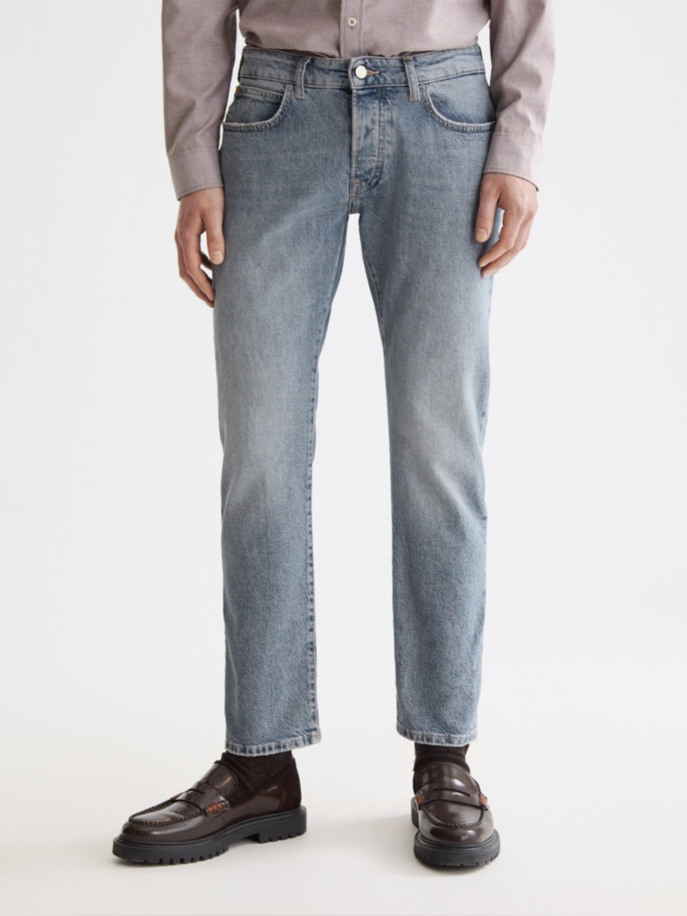 Scotch & Soda The Zee Straight Jeans - Set The Tone Mens Size 34x30